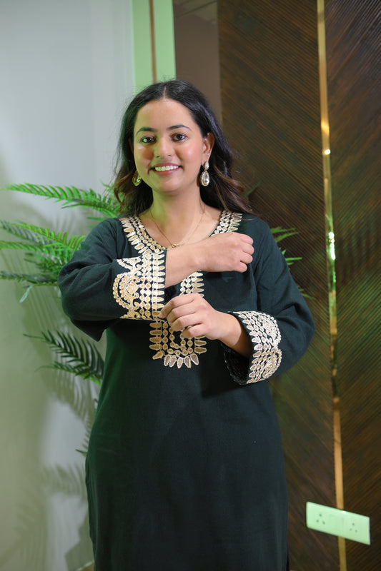 Gotta Patti Woolen Co-Ord Set