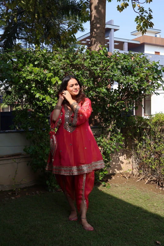 Tulip Pants with Potli Co-ord Set