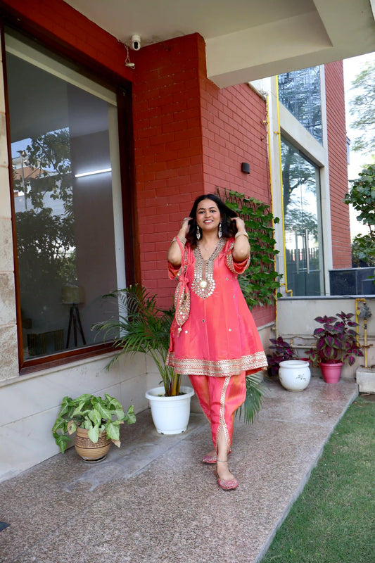 Tulip Pants with Potli Co-ord Set