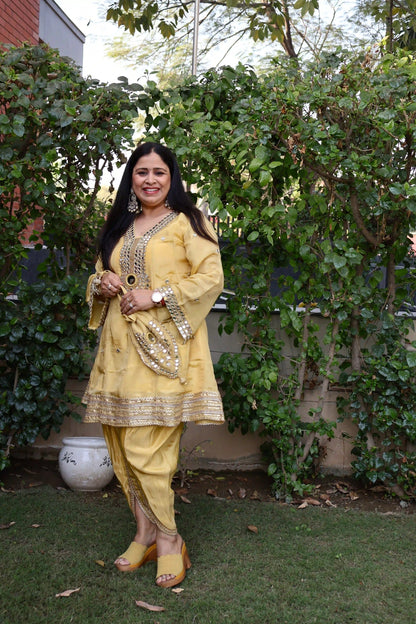 Tulip Pants with Potli Co-ord Set
