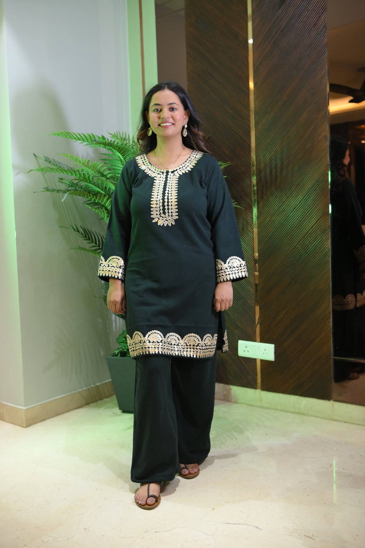 Gotta Patti Woolen Co-Ord Set