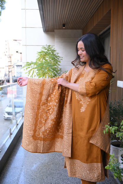 Banarasi Pashmina Suit Set