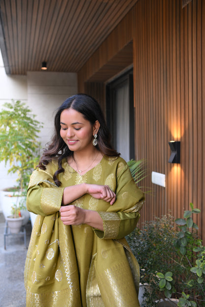 Banarasi Pashmina Suit Set